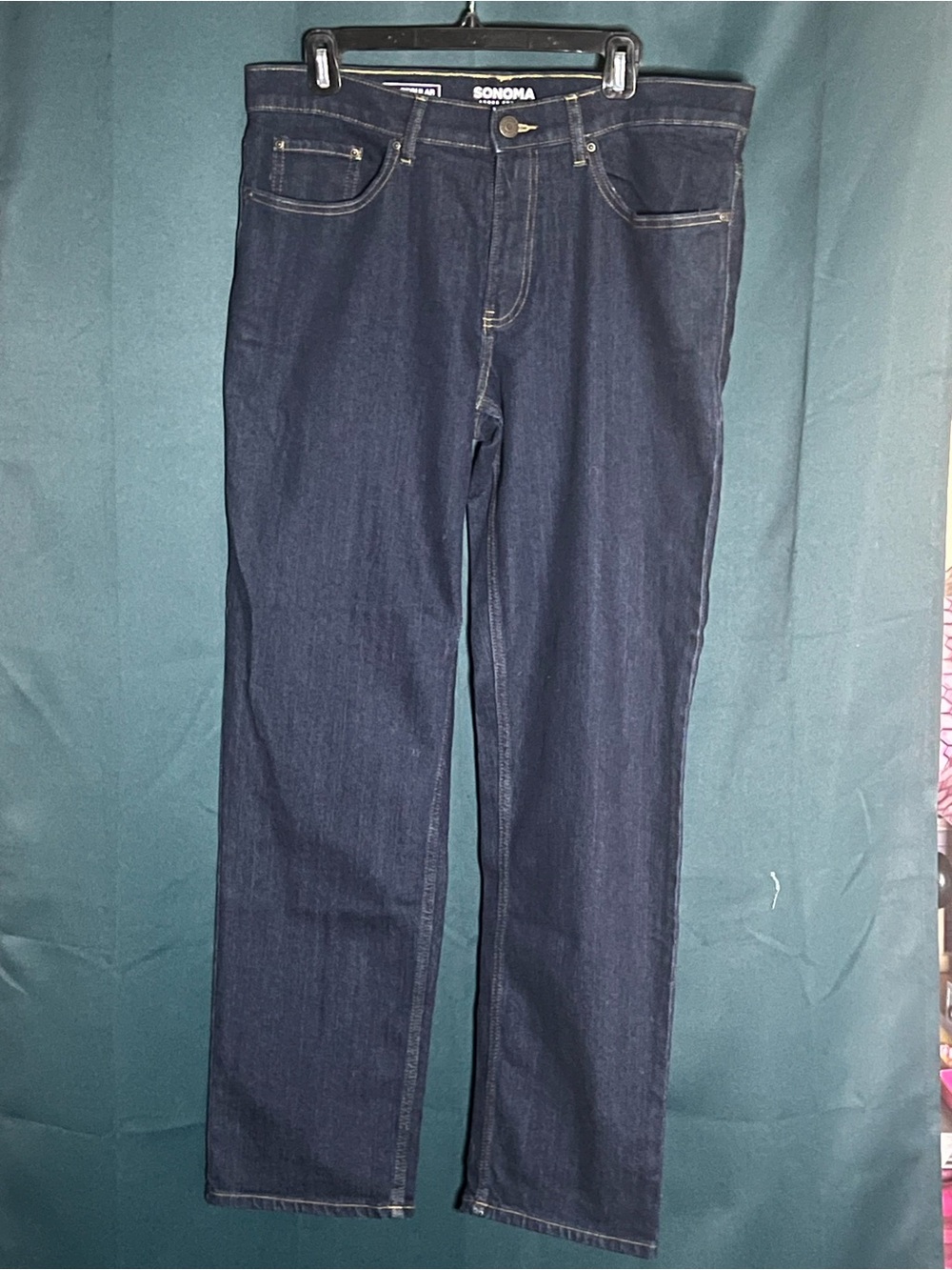 Sonoma Men's Indigo Straight Jeans